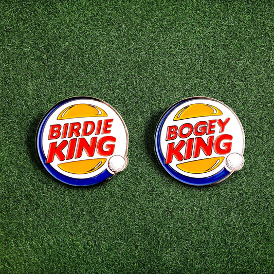 Ball Marker Set - Bogey/Birdie King